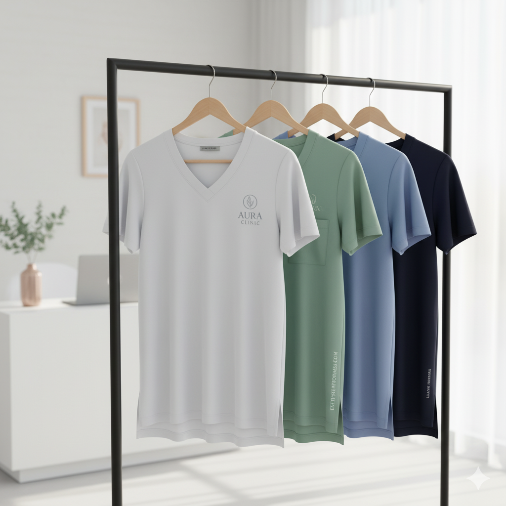 Profesyonelliğin İmzası: Estetisyen ve Güzellik Personeli Tişörtleri